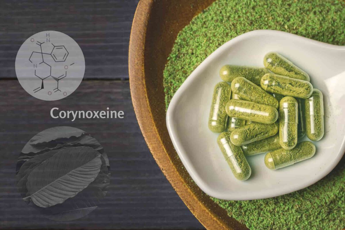 Corynoxeine is a naturally occurring alkaloid present in kratom.